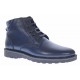 Ghete barbati casual din piele naturala cu fermoar (imblanite) Negre CORSANF