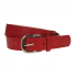Curea dama, casual-eleganta, din piele ecologica, latime 3 cm, rosu - CRD002R