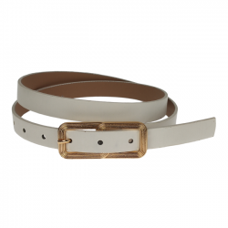 Curea dama, casual-eleganta, din piele ecologica, latime 2 cm, alb - CRD010ALB Curea dama, casual-eleganta, din piele ecologica, latime 2 cm, alb - CRD010ALB