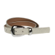 Curea dama, casual-eleganta, din piele ecologica, latime 2.5 cm, crem - CRD026CR Curea dama, casual-eleganta, din piele ecologica, latime 2.5 cm, crem - CRD026CR