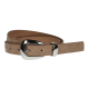 Curea dama, casual-eleganta, din piele ecologica, latime 2.5 cm, crem - CRD026CR Curea dama, casual-eleganta, din piele ecologica, latime 2.5 cm, crem - CRD026CR