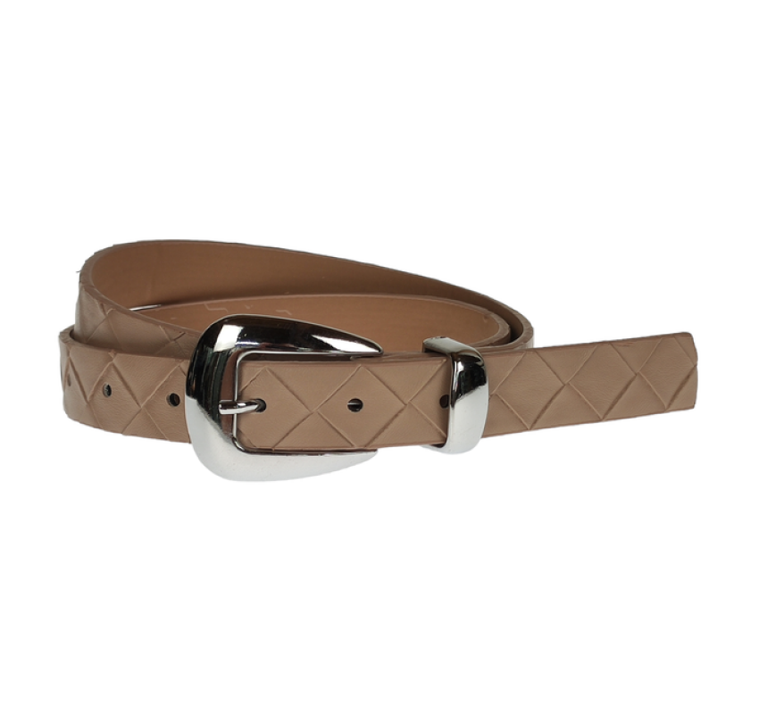 Curea dama, casual-eleganta, din piele ecologica, latime 2.5 cm, crem - CRD026CR Curea dama, casual-eleganta, din piele ecologica, latime 2.5 cm, crem - CRD026CR