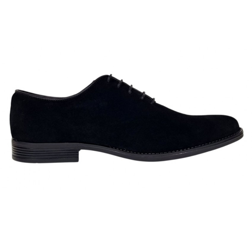Pantofi barbati eleganti din piele naturala intoarsa Donato D5100NV