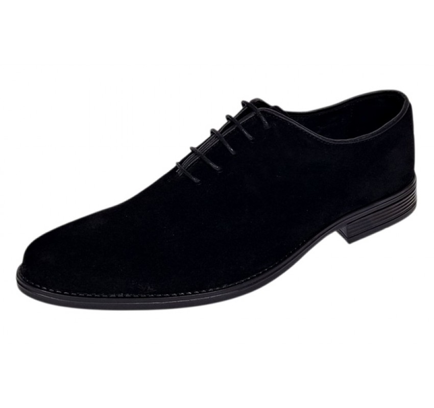 Pantofi barbati eleganti din piele naturala intoarsa Donato D5100NV