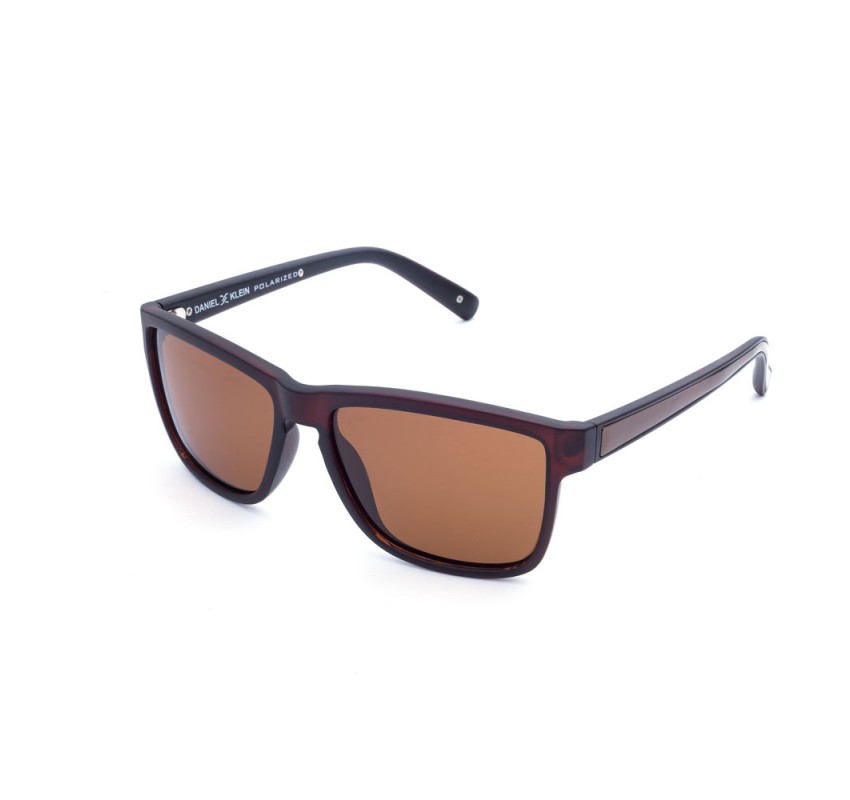 Ochelari de soare maro, pentru barbati, Daniel Klein Premium, DK3136-6