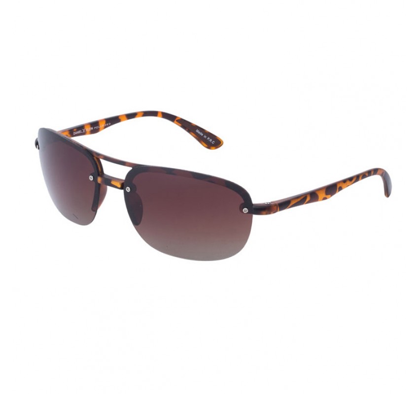 Ochelari de soare maro, pentru barbati, Daniel Klein Premium, DK3165-3