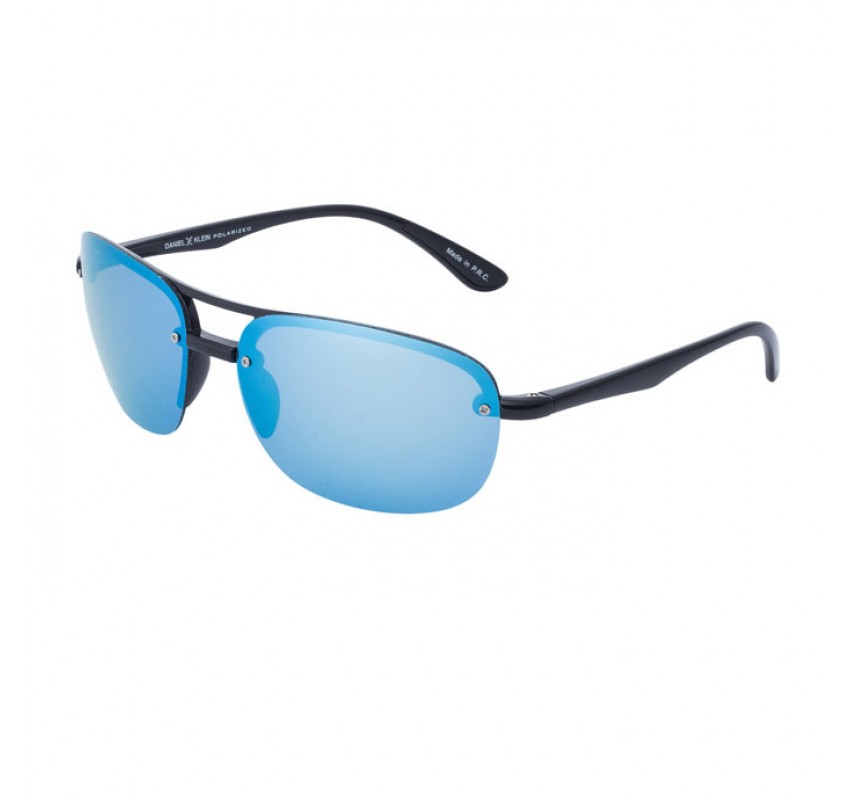 Ochelari de soare albastri, pentru barbati, Daniel Klein Premium, DK3165-4