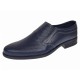 Pantofi barbati eleganti din piele naturala bleumarin fara siret DONATO 818BL