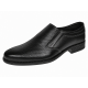 Pantofi barbati eleganti din piele naturala bleumarin fara siret DONATO 818BL