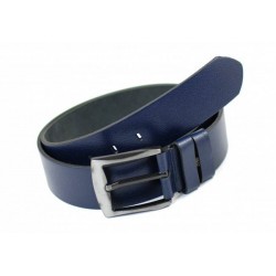 Curea barbati din piele naturala Bleumarin DR-400CKBLM2
