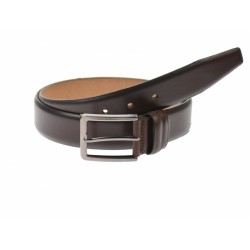 Curea barbati eleganta, din piele ecologica, maro millenium 3.5 cm - DR001MI