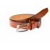 Curea barbati eleganta, din piele naturala, maro coniac 3.5 cm - DR1240CON