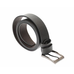 Curea barbati eleganta, din piele naturala, maro 3.5 cm - DR1320MOD