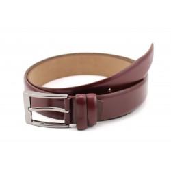 Curea barbati eleganta din piele naturala visnie DR136VIS