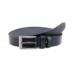 Curea barbati eleganta din piele naturala bleumarin DR1435BL