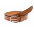 Curea barbati eleganta, din piele ecologica, maro 3.5 cm - DR1520M