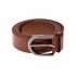 Oferta marimea 125 , curea barbati eleganta , din piele naturala , maro 3,7 cm - DR1MARO125