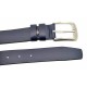 Curea barbati office eleganta din piele naturala bleumarin DR237BL