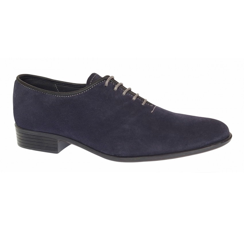 Pantofi eleganti barbati din piele naturala antilopa - Enzo Bleumarin Velur Pantofi eleganti barbati din piele naturala antilopa - Enzo Bleumarin Velur