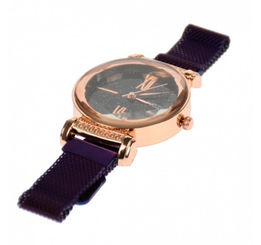 Ceas Dama Francesca di Geneva bronz/violet - F03205