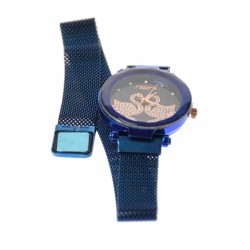 Ceas Dama Francesca di Geneva Albastru - F07002BLA