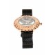 Ceas Dama Francesca di Geneva Negru/Bronz - F07004VIS