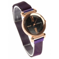 Ceas Dama Francesca di Geneva bronz/violet - F03205