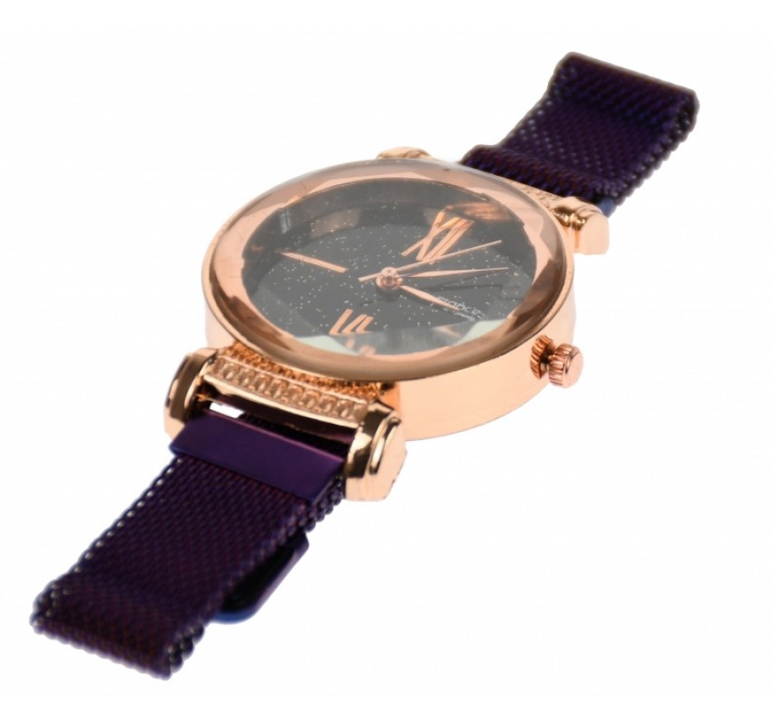 Ceas Dama Francesca di Geneva bronz/violet - F03205