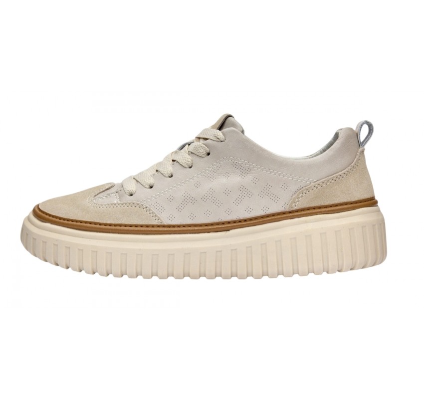 Pantofi dama casual din piele naturala Bej - Medina GSK3013B Pantofi dama casual din piele naturala Bej - Medina GSK3013B