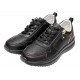 Pantofi dama casual din piele naturala - Abha Negru Marimea 38