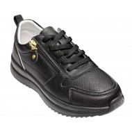 Pantofi dama casual din piele naturala - Abha Negru Marimea 38