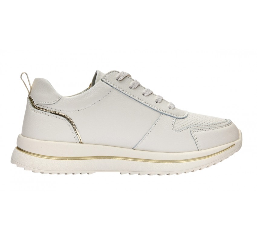 Pantofi dama casual din piele naturala - Abha Bej GSK3023B Pantofi dama casual din piele naturala - Abha Bej GSK3023B
