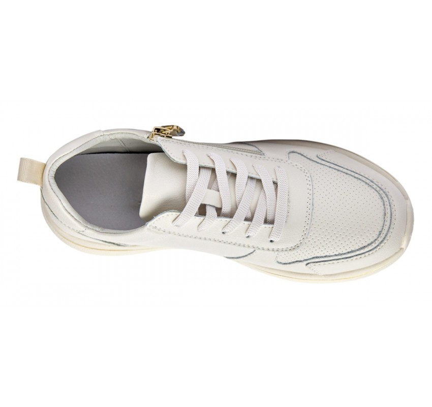 Pantofi dama casual din piele naturala - Abha Bej GSK3023B Pantofi dama casual din piele naturala - Abha Bej GSK3023B