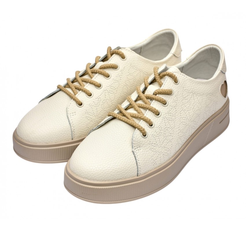 Pantofi dama casual din piele naturala - Aisha Bej Late GSK3033B Pantofi dama casual din piele naturala - Aisha Bej Late GSK3033B