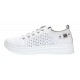 Pantofi dama casual din piele naturala cu perforatii - Latiffa Alb GSK3052A Pantofi dama casual din piele naturala cu perforatii - Latiffa Alb GSK3052A