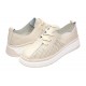 Pantofi dama casual din piele naturala cu perforatii - Karen Bej Late GSKFL9573B Pantofi dama casual din piele naturala cu perforatii - Karen Bej Late GSKFL9573B