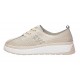 Pantofi dama casual din piele naturala cu perforatii - Karen Bej Late GSKFL9573B Pantofi dama casual din piele naturala cu perforatii - Karen Bej Late GSKFL9573B