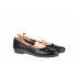 Balerini dama casual din piele naturala neagra - FLO2N