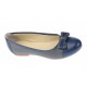 Balerini dama casual din piele naturala Gri, Bleumarin - Model Eveline