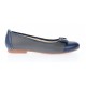 Balerini dama casual din piele naturala Gri, Bleumarin - Model Eveline