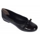 Balerini dama negri, eleganti - casual din piele naturala - Made in Romania FLONLAC