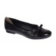 Balerini dama negri, eleganti - casual din piele naturala - Made in Romania FLONLAC