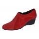 Botine dama negre din piele naturala intoarsa cu platforme de 5 cm - Mira Velur