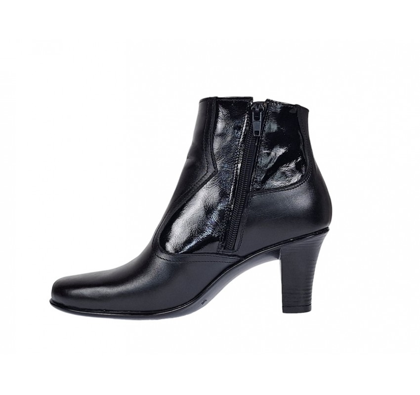 Ghete dama elegante din piele naturala Made in Romania G201N Ghete dama elegante din piele naturala Made in Romania G201N