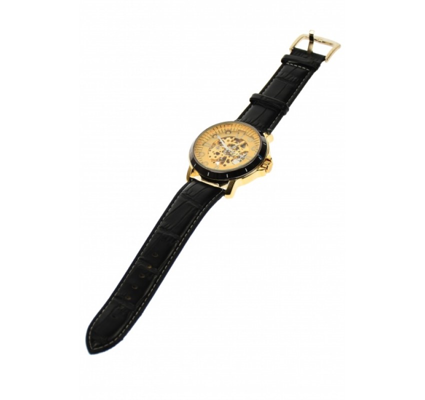 Ceas barbati automatic, business, elegant GOER, auriu - G204NGOLD