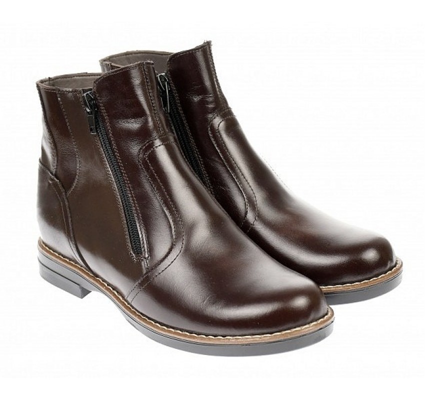Ghete dama casual din piele naturala box Maro G25MARO