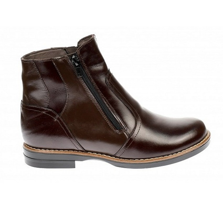 Ghete dama casual din piele naturala box Maro G25MARO