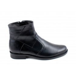 Ghete barbati casual, elegante din piele naturala, cu fermoar G80NBOX