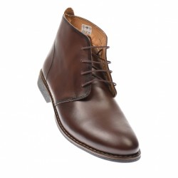 Ghete barbati office din piele naturala maro GB43MARO