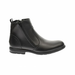 Ghete barbati casual din piele naturala, cu fermoar, imblanite - GB44N Ghete barbati casual din piele naturala, cu fermoar, imblanite - GB44N